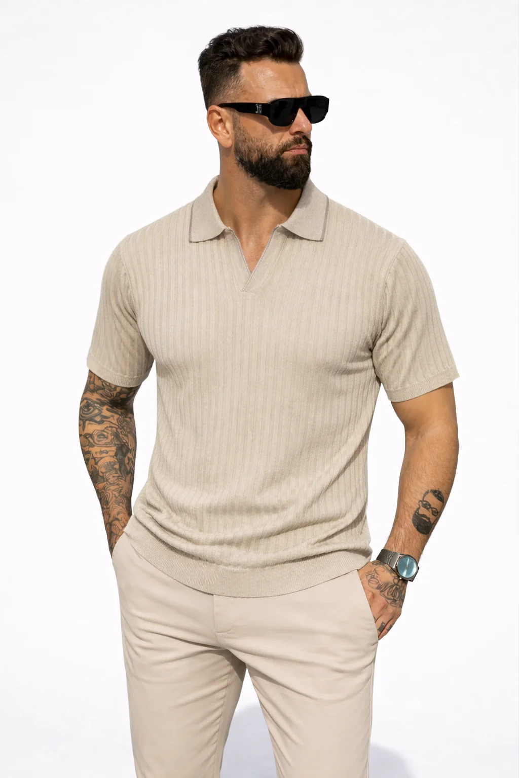 Beige man